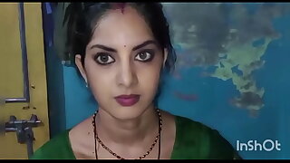 Indian newly wife fucked off out of one's mind her scrimp in standing position, Indian horny unladylike carnal knowledge pellicle